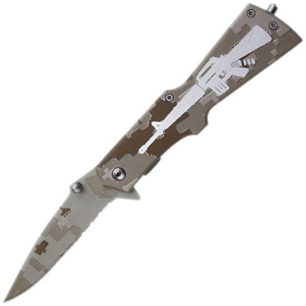 MTECH USA MT-533CA Tactical Folding Knife 4.75-Inch Closed