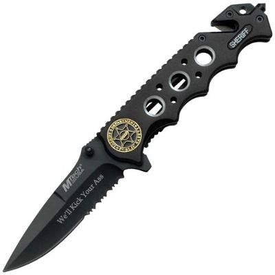 MTECH USA MT-551SH Rescue Knife 4.5-Inch Closed