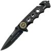 MTECH USA MT-551SH Rescue Knife 4.5-Inch Closed view 1