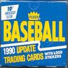 1990 Fleer Update (132) Baseball Complete Set Factory Sealed view 1