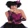 Forum Novelties Burlesque Sleevelete, Purple, Standard view 1