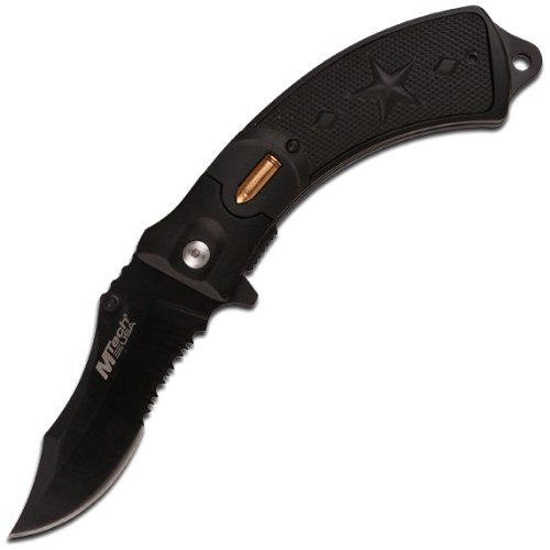 MTECH USA MT-585BBK Folding Knife 4.5-Inch Closed