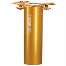 KCNC Bicycle Lightweight Seat Pillar Seatpost TI Pro Lite Gold 1.1 x 15.7 inches (27.2 x 400 mm)