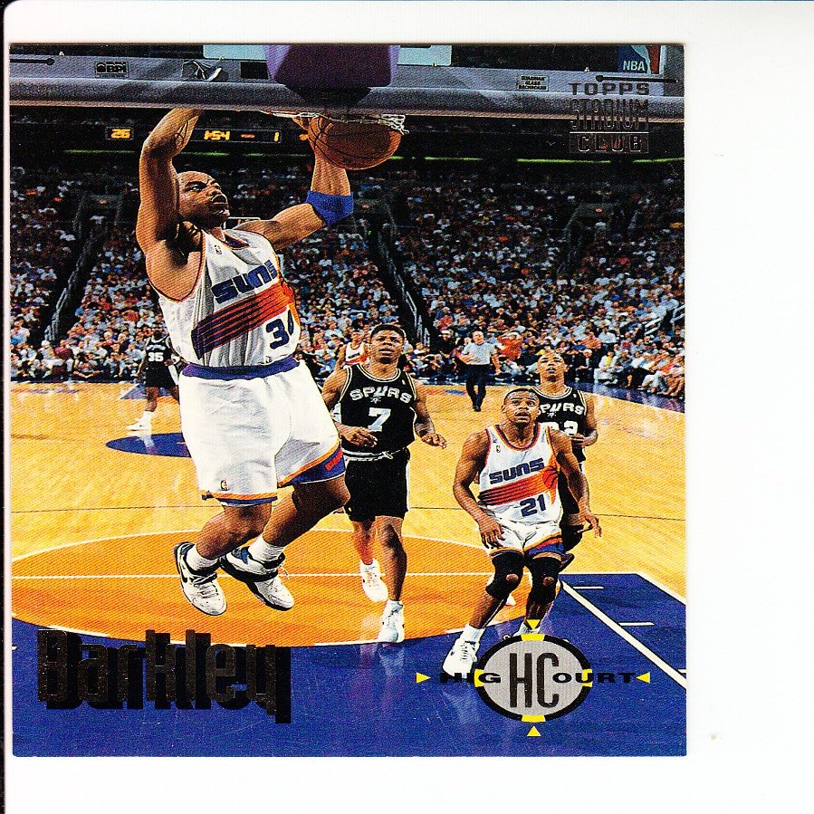 1993-94 Stadium Club #177 Charles Barkley HC