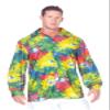 Underwraps Men's Plus-Size 60's Tie Dye Shirt, Multi, XX-Large view 1
