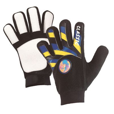 Player's Gloves, Goalie Gloves Small Blue/Black/Yellow