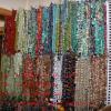 10x13mm drip gemstone mixed-color howlite dyed beads strand 15" view 4