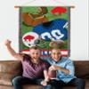 Northwest NFL Buffalo Bills Vintage Woven Tapestry Wall Hanging, 48 x 60 Inches, Officially Licensed, Decorative Fringes view 2