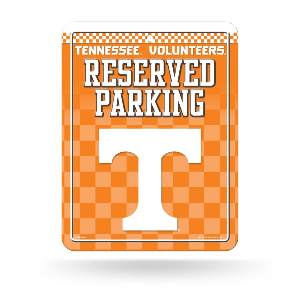 Rico Industries unisex Tennessee Volunteers PSM Parking Sign Metal , Primary, 8.5 x 11- US