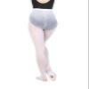 Body Wrappers - Women's Convertible Tights - Ultra Soft, Footed to Footless Style A31 (Large-XL, White) view 1