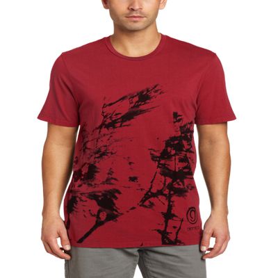 Gramicci Men's Blown Tree Logo Tee (Rumba Red, Small)