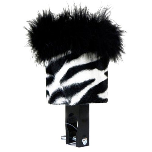 Cruiser Candy Wild, Fun, Furry, Fabulous Bicycle Drink Holders Bike Cup Holder (Zebra)