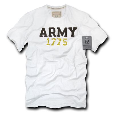 Rapiddominance Army Seal Beach Applique Tee, White, Small
