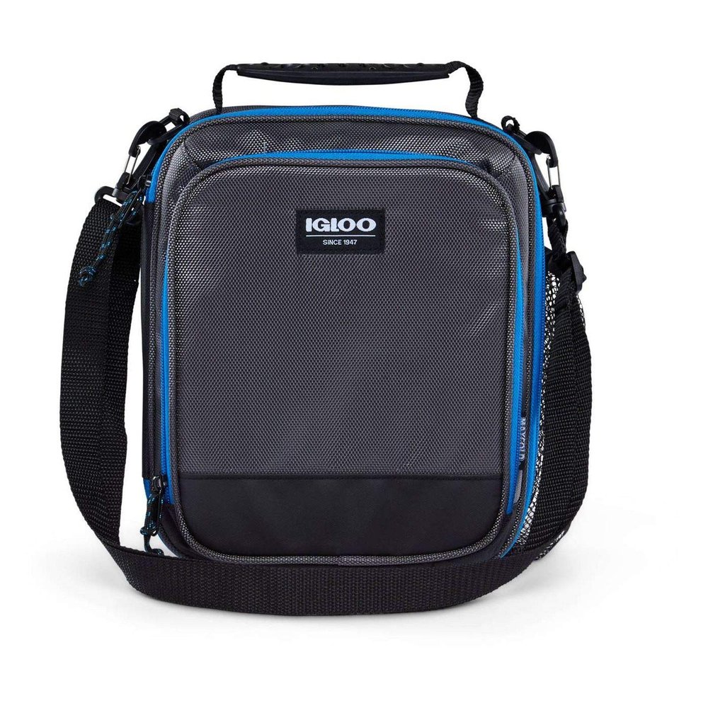 Igloo Maxcold Vertical Lunch Dual Orientation Cooler (Black/Blue)