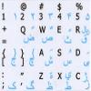4Keyboard FARSI (Persian) - English Non-Transparent Keyboard Stickers White Background (15x15 Size) view 4