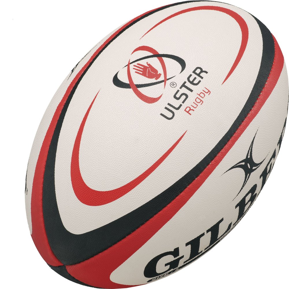 Gilbert Unisex's Ulster Replica Ball, Multicoloured, Size 5