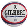 Gilbert Photon Match Rugby Ball (Navy/Scarlet, Size-5) view 1