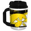 Northwest NCAA Iowa Hawkeyes 34-Ounce Insulated Chugger with Lid and Straw view 1