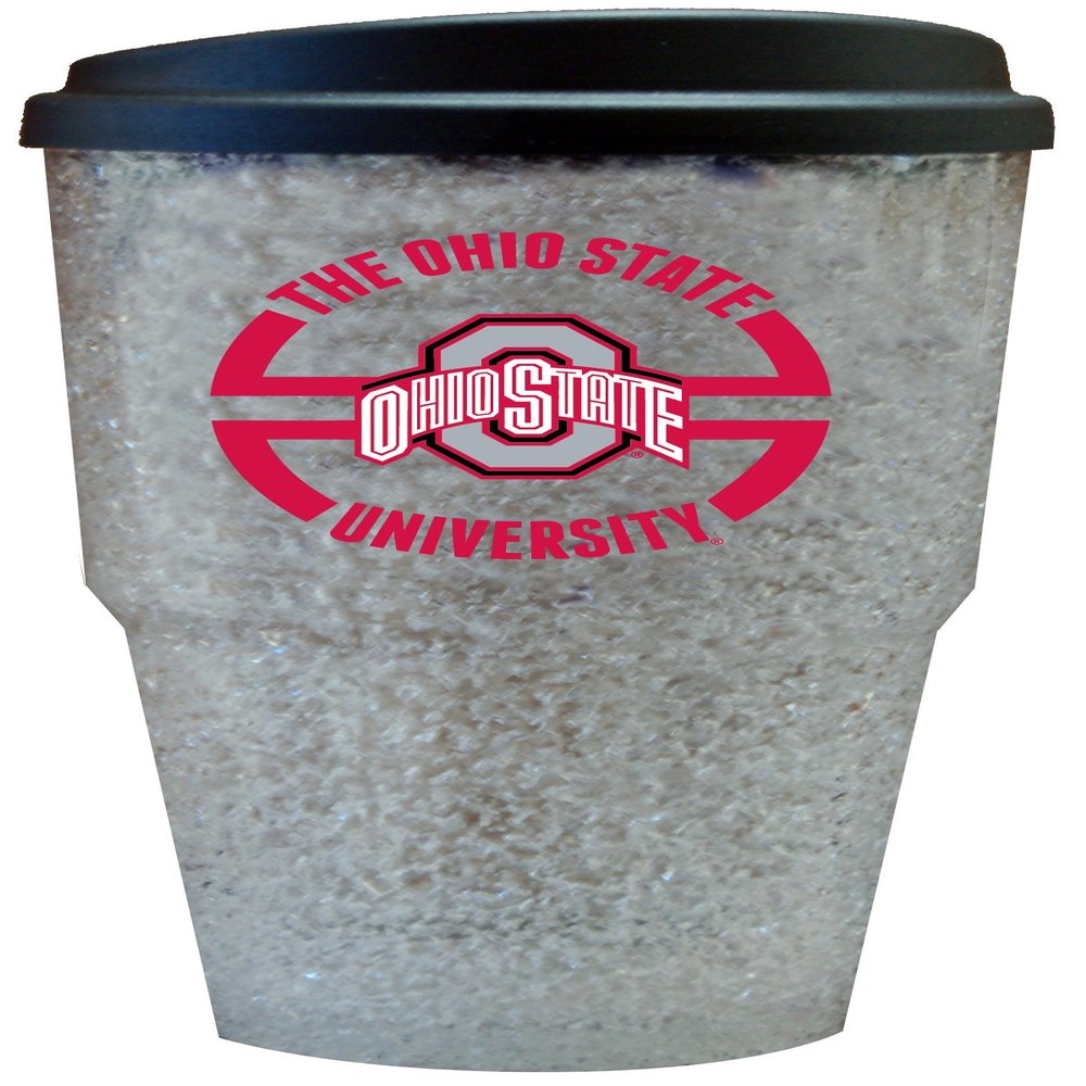 Northwest NCAA Ohio State Buckeyes 24-Ounce Crystal Freeze Tumbler with Lid