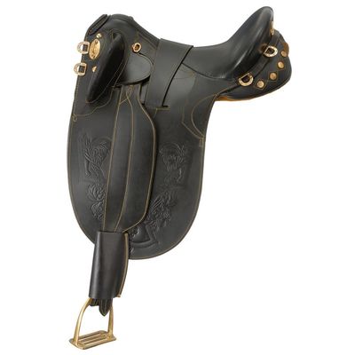 Australian Outrider Collection Stock Poly Saddle without Horn
