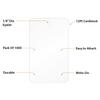 SmartSign Pack of 1000 Large Garment Tags | 1.75" x 2.875" White Paper - Card Stock, Made in USA view 4