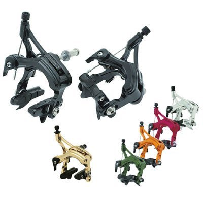 DISNA CNC DUAL PIPOD BRAKE FRONT ONLY BK BLACK
