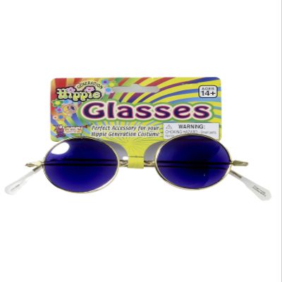 Forum Novelties Adults Hippie Generation 60s 70s Pink Lense Glasses Costume Accessory