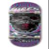 Siren Complete Archuleta Key Skull Skateboard Deck (8.5, Gray) view 1