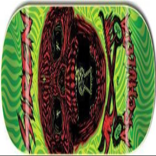 Siren Complete Archuleta Key Skull Skateboard Deck (8.5, Purple)