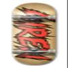 Siren Complete Team Shocker Natural Veneer Skateboard Deck (7.75, Red) view 1