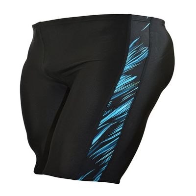 Adoretex Men's Spice Jammer Swimsuit - Ultimate Swim Racer for Performance and Comfort (MJ006)-Black/Blue-40