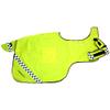 Equisafety Polite Winter Fluorescent Exercise Rug - High Viz Yellow, X-Full view 1