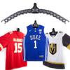 JerseyGenius Adjustable Jersey Display | Shapes to Fit Any Sports Jersey | Jersey Hanger for Wall Display | Sports Display (Single) view 1