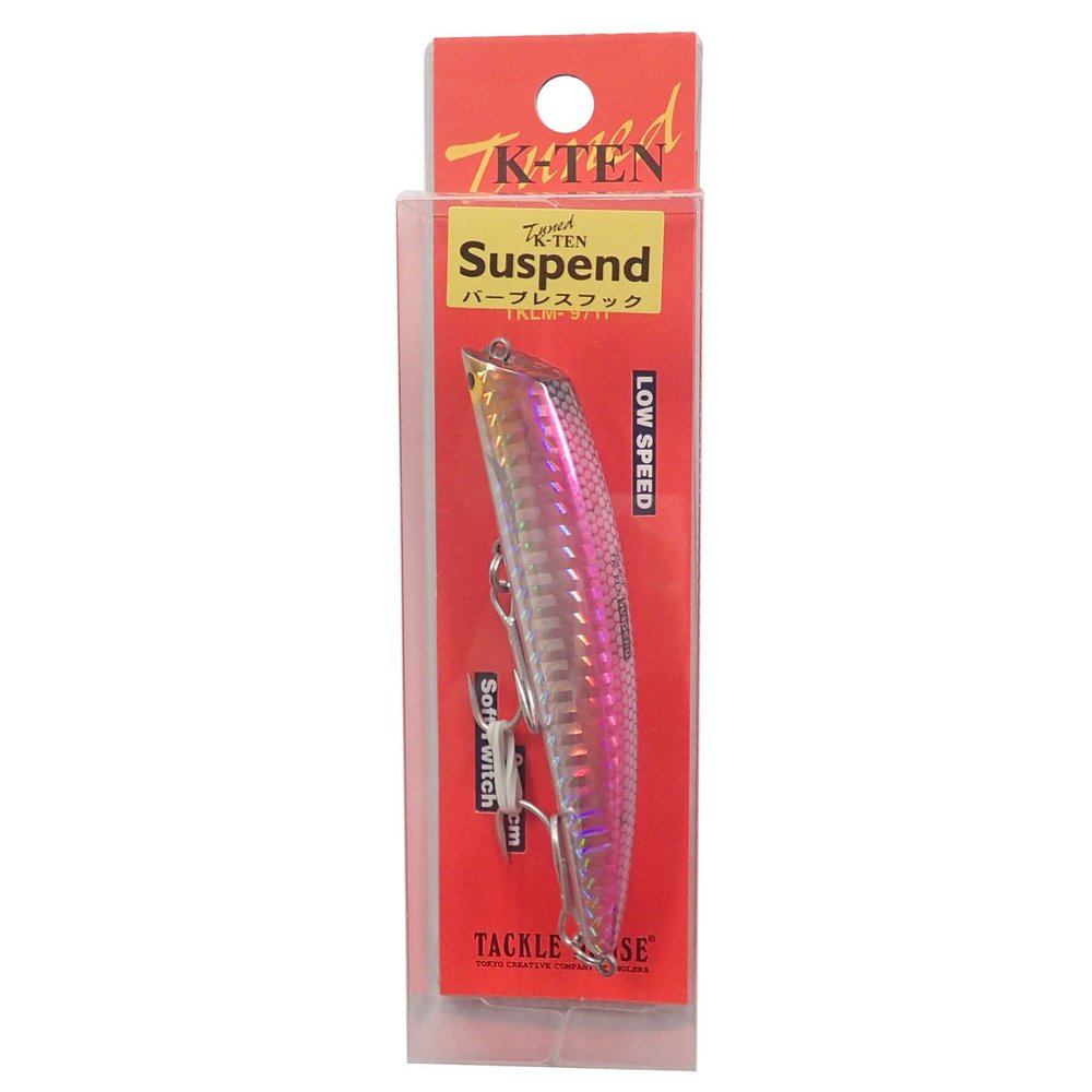 TackleHouse Minnow Tuned K-Ten TKLM Lipless Minnow SP 3.5 inches (90 mm), 0.5 oz (12.5 g), SH Pink #105 TKLM90SP Lure