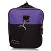 Blank Duffle Bag Duffel Bag in Black and Purple Gym Bag view 3