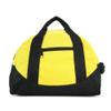 12" Mini Two Tone Duffle Bag in Gold Yellow view 2