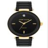 Anne Klein Women's AK/1018BKBK Black Ceramic Bracelet Watch with Diamond Accent view 1