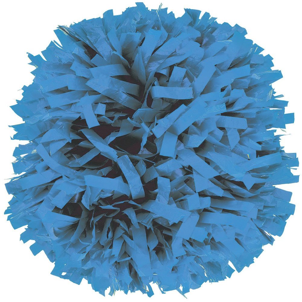 chass Plastic Instock Cheerleading Pom Columbia Blue