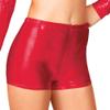 chass Women's Metallic Boy-Cut Briefs, Soft Mid-Rise Athletic Shorts, Perfect For Layering - Gold Medium view 2