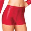 chass Women's Metallic Boy-Cut Briefs, Soft Mid-Rise Athletic Shorts, Perfect For Layering - Gold Small view 2