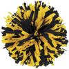 in-Stock Youth Cheerleading Pom Black/Gold view 1
