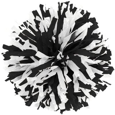 in-Stock Youth Cheerleading Pom Black/Wht