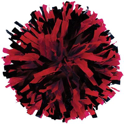 in-Stock Youth Cheerleading Pom Red/Black
