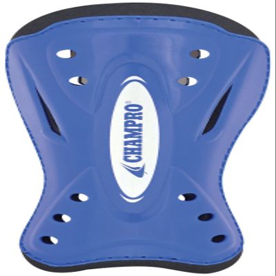 Champro High Impact Soccer Shin Guards (Blue, Medium)