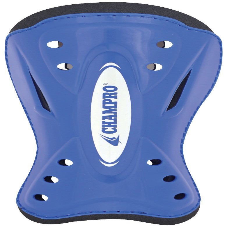 Champro High Impact Soccer Shin Guards (Blue, Medium)