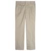 French Toast Adjustable Waist Pleated Pant-Khaki, 4 view 1