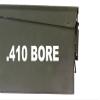 FGD .410 BORE Ammo Box Label Set (Decals) Two 6.5"x 1.5" one 3.25"x0.75" (Labels Only Ammo Can NOT Included) view 1