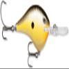 Rapala Ike's Custom Ink Crankbait (Old School, DT16 - 2-3/4") view 1