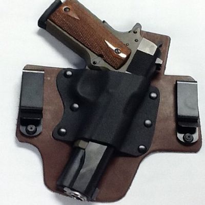 Pro Carry Smith and Wesson 638-2 Right Hand Hybrid Tuckable Gun Holster Brown
