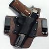 Pro Carry Smith and Wesson 638-2 Right Hand Hybrid Tuckable Gun Holster Brown view 1